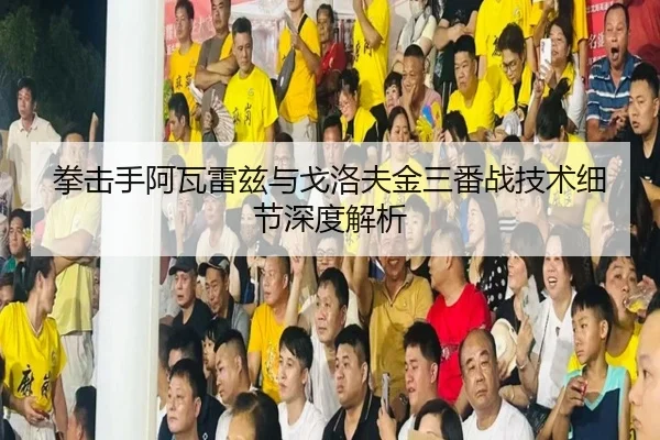 拳击手阿瓦雷兹与戈洛夫金三番战技术细节深度解析 | haixing